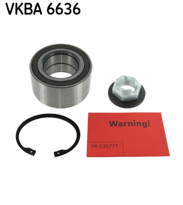 rato guolio komplektas - VKBA 6636 SKF